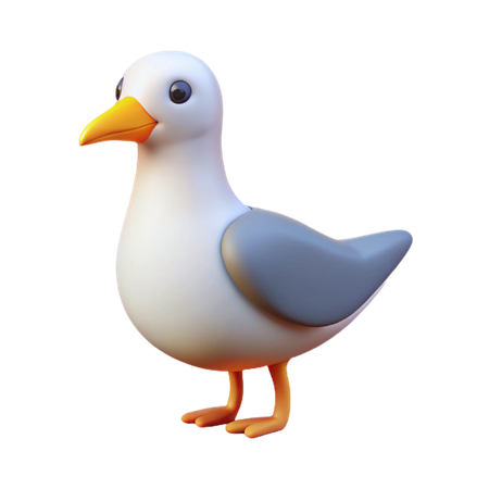 Seagull  3D Icon