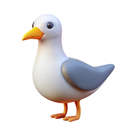 Seagull  3D Icon