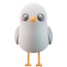 seagull emoji 3d