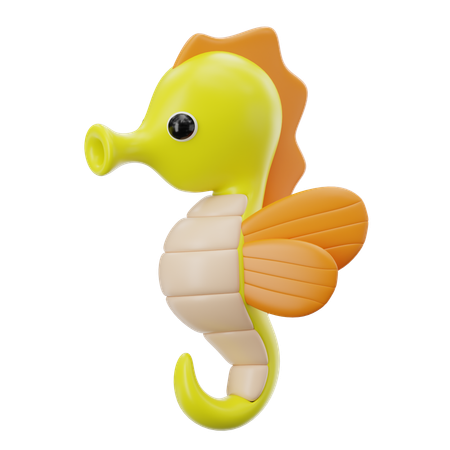 Seahorse  3D Icon
