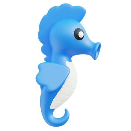 Seahorse  3D Icon