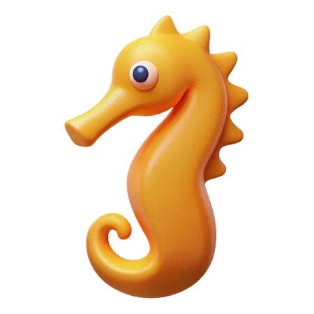 Seahorse  3D Icon