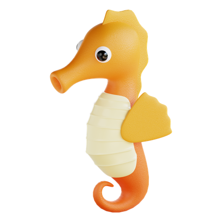 Seahorse  3D Icon