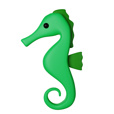 Seahorse  3D Icon