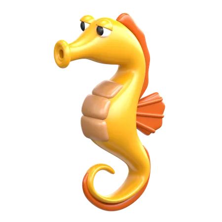 Seahorse  3D Icon