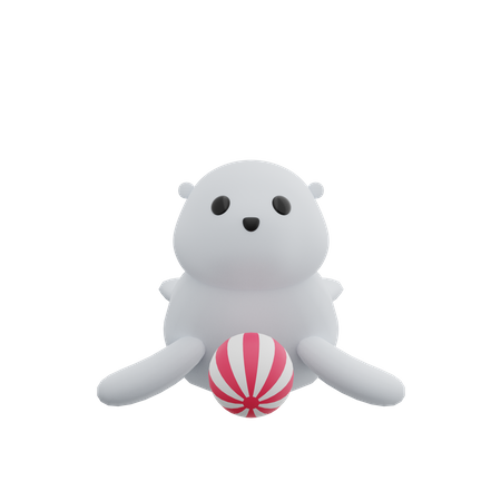 Seal 3D Illustration