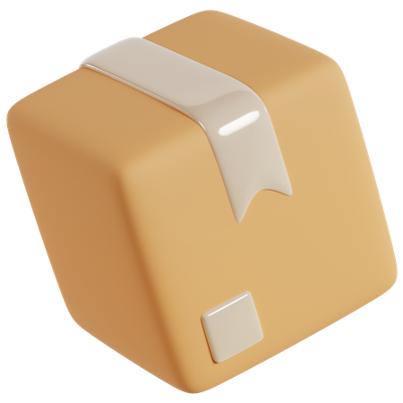Sealed Package  3D Icon