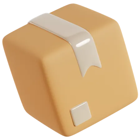 Sealed Package  3D Icon