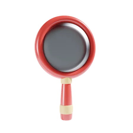Magnifying Glass Icon 3 D Illustration 3D Icon