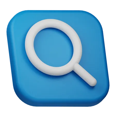 Search  3D Icon