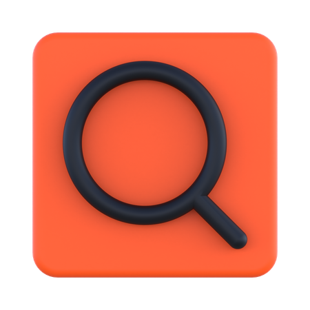 Search  3D Icon