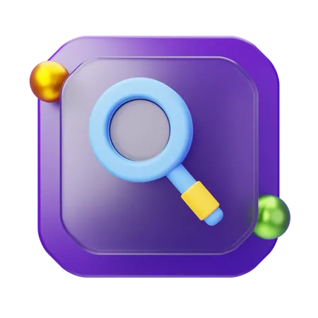 Search  3D Icon