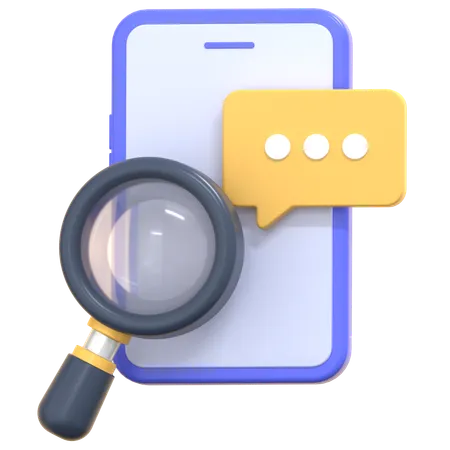 Search  3D Icon