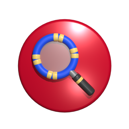 Search  3D Icon