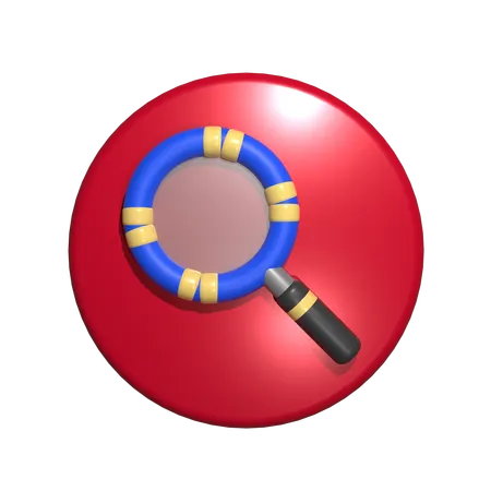 Search  3D Icon