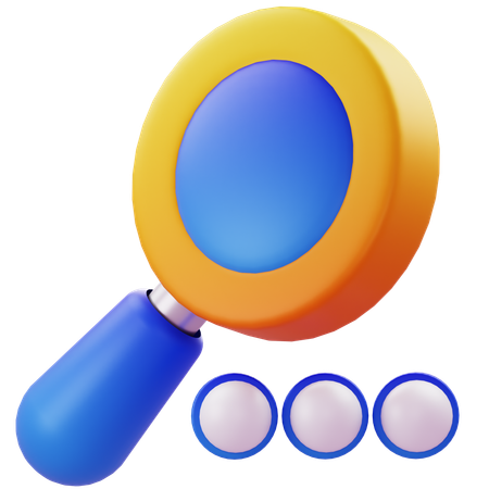 Search  3D Icon