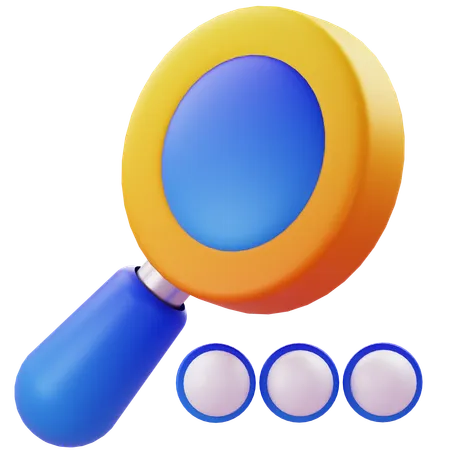 Search  3D Icon