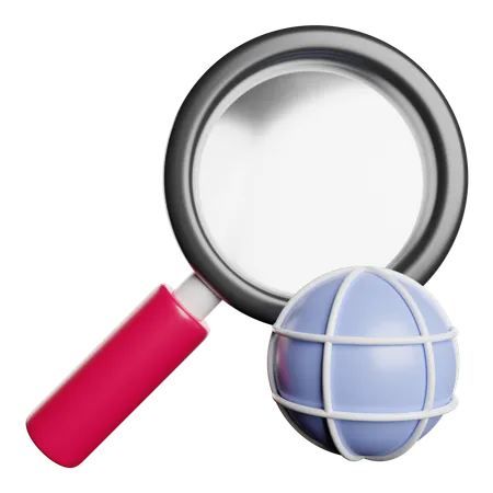 Search  3D Icon