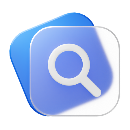 Search  3D Icon