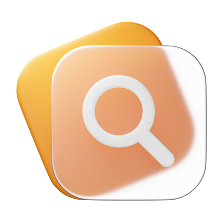 Search  3D Icon