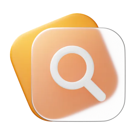 Search  3D Icon