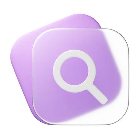 Search  3D Icon