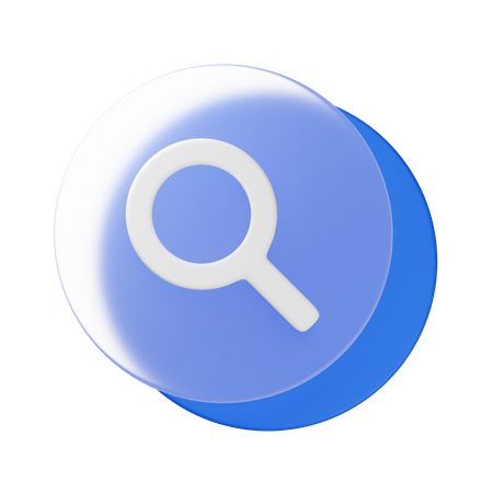 Search  3D Icon