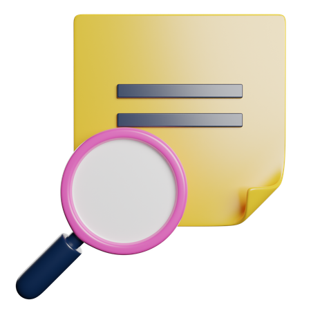 Search  3D Icon