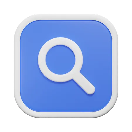 Search  3D Icon