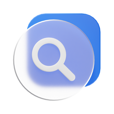 Search  3D Icon