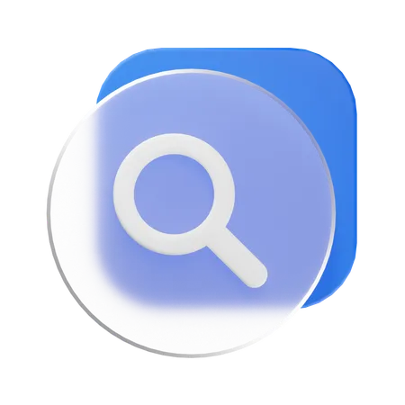 Search  3D Icon