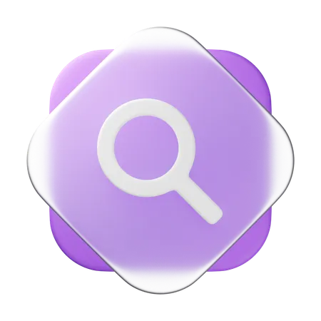 Search  3D Icon