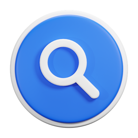 Search  3D Icon