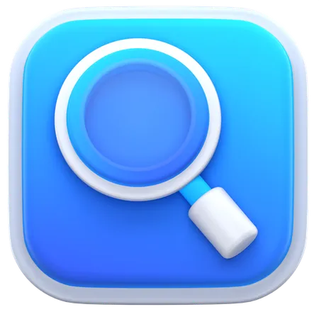 Search  3D Icon