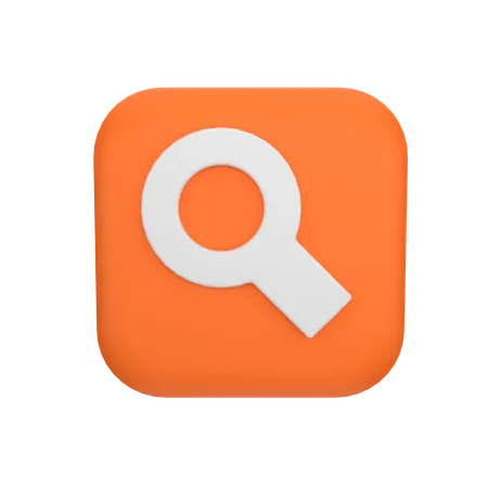 Search  3D Icon