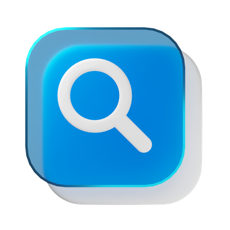 Search  3D Icon