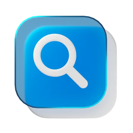 Search  3D Icon