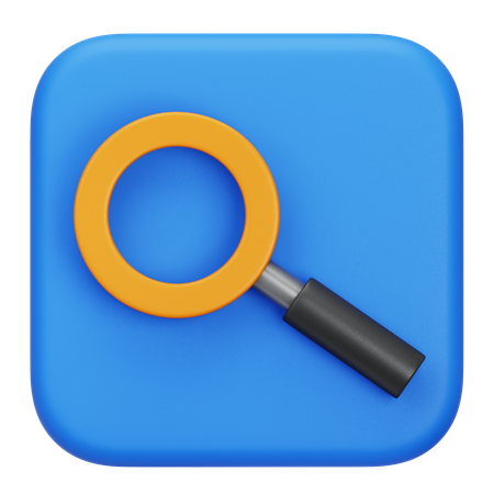 Search  3D Icon