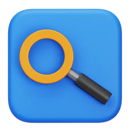 Search  3D Icon