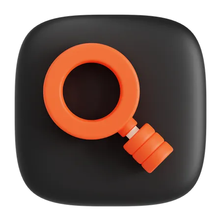 Search  3D Icon