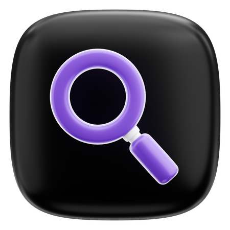 Search  3D Icon