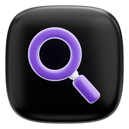 Search  3D Icon