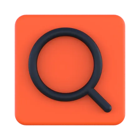 Search  3D Icon