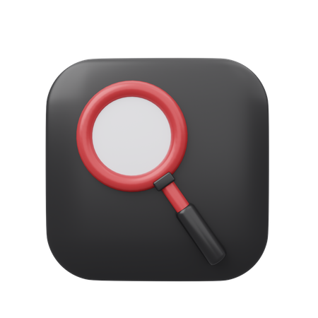 Search  3D Icon