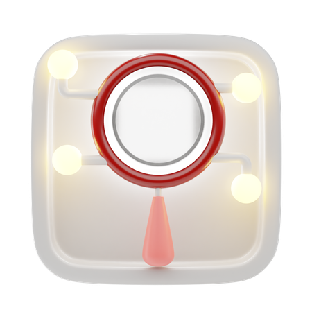Search  3D Icon