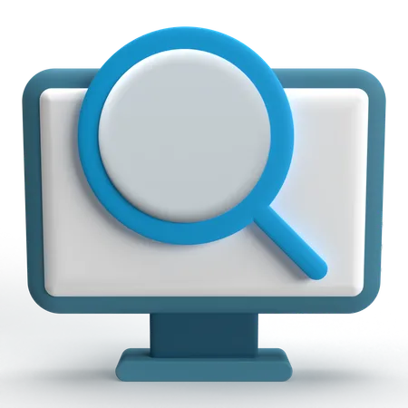 Search  3D Icon