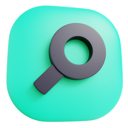 Search  3D Icon