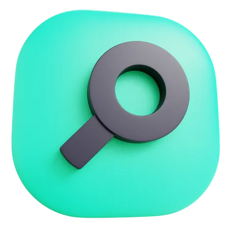 Search  3D Icon