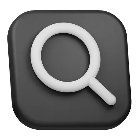 Search  3D Icon