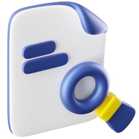 Search  3D Icon